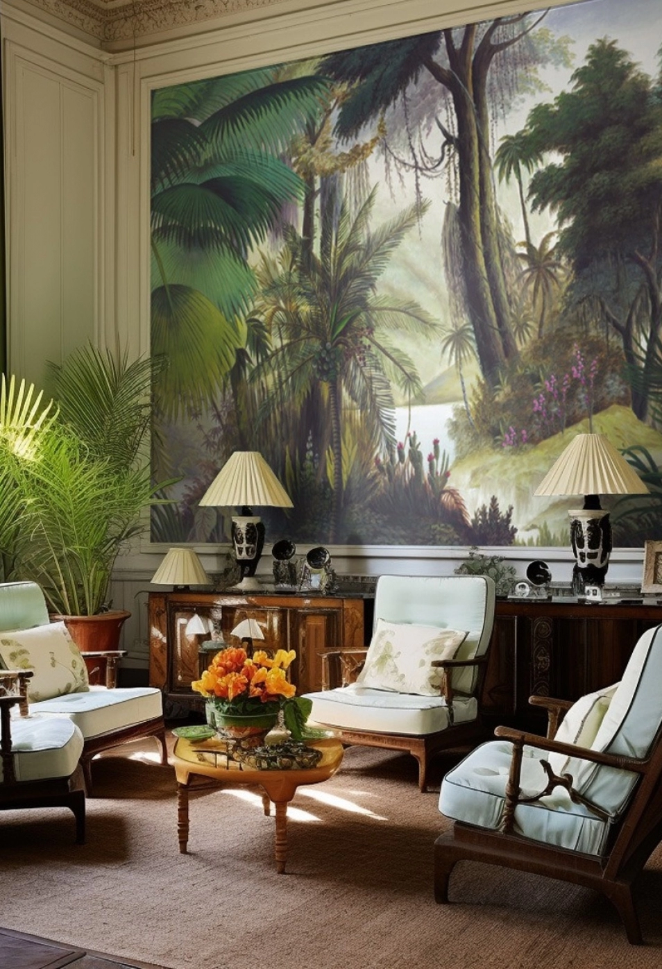 papier-peint-panoramique-luxe-jungle-palmier
